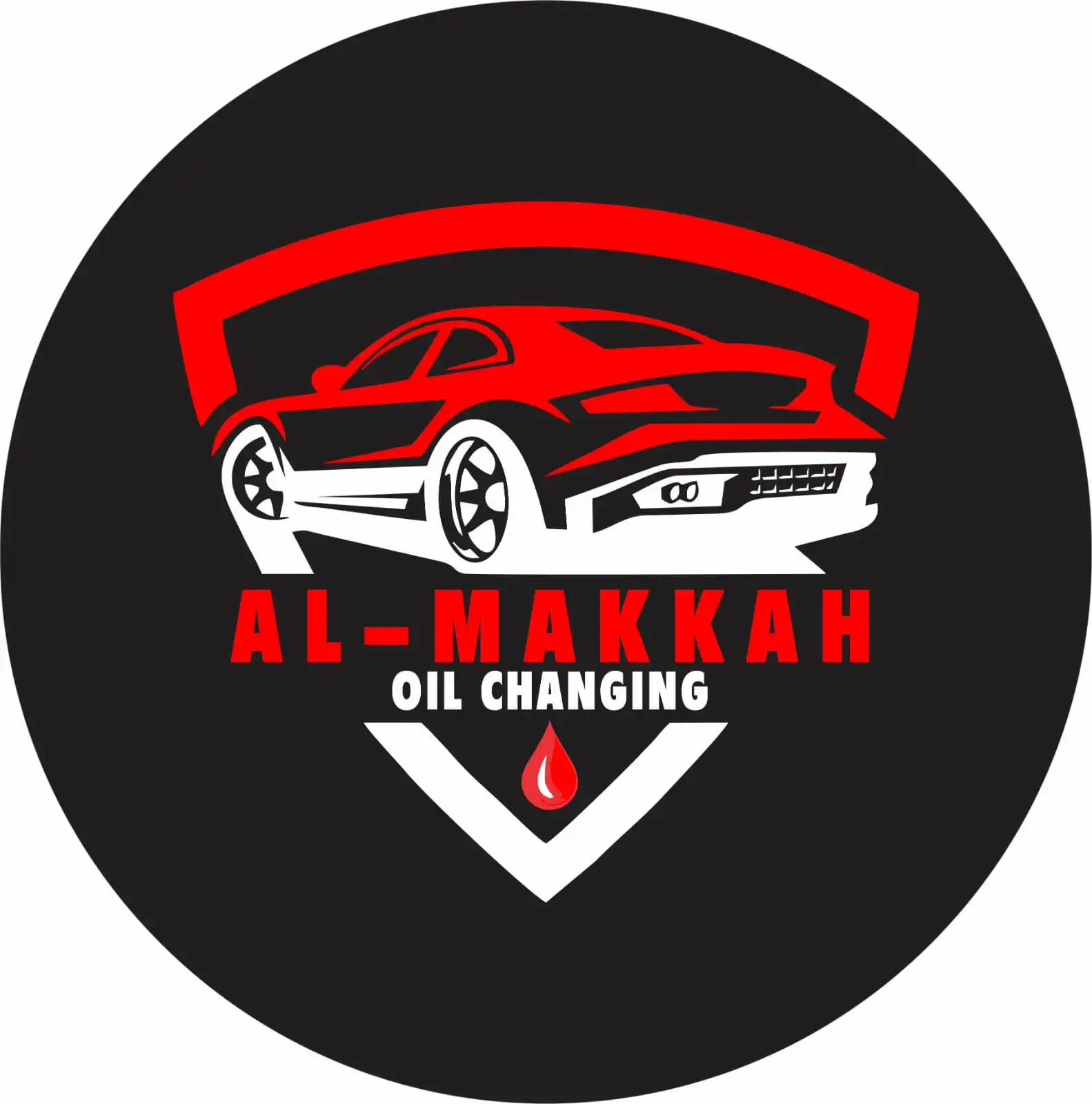 Al-Makkah Oil Change logo